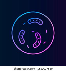 Parasite nolan icon. Simple thin line, outline vector of biology icons for ui and ux, website or mobile application