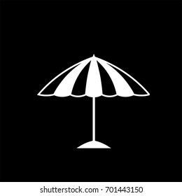 Parasol icon in color