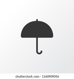 Parasol icon symbol. Premium quality isolated umbrella element in trendy style.