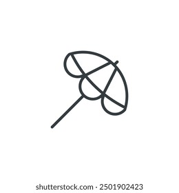 Parasol icon, parasol vector illustration