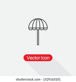 Parasol Icon Vector Illustration Eps10