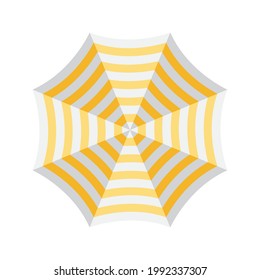 parasol summer vacation accessory icon