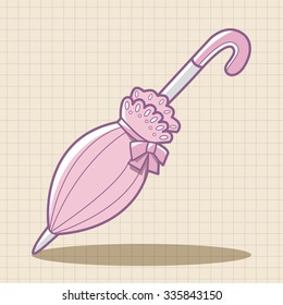 Parasol umbrella theme elements vector,eps