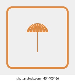 Parasol web icon.