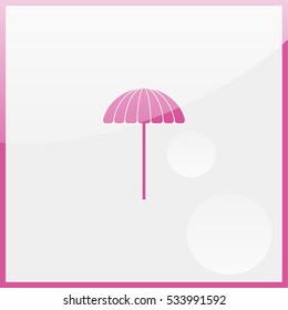 Parasol web icon.