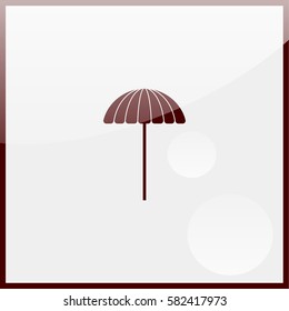 Parasol web icon.