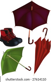 parasols and boots