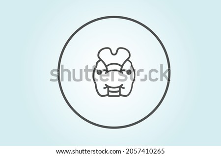 Parathyroid Disease icon vector design