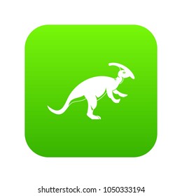 Parazavrolofus icon digital green for any design isolated on white vector illustration