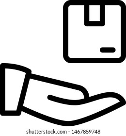 Parcel delivery by hand - door to door facility