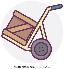 parcel delivery truck
