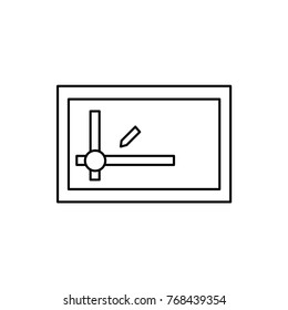 parcel icon illustration isolated vector sign symbol