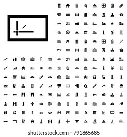 Parcel icon illustration isolated vector sign symbol. architecture icons vector set.