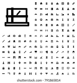 Parcel icon illustration isolated vector sign symbol. architecture icons vector set.
