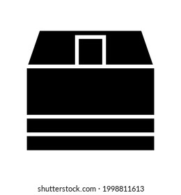 parcel icon or logo isolated sign symbol vector illustration - high quality black style vector icons
