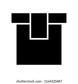 parcel icon or logo isolated sign symbol vector illustration - high quality black style vector icons
