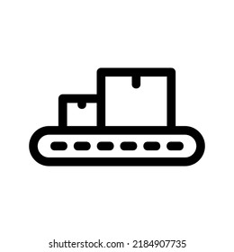 parcel icon or logo isolated sign symbol vector illustration - high quality black style vector icons
