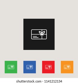 Parcel icon, stock vector illustration, EPS10. 