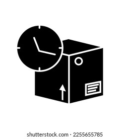 vector de icono de paquete. signo de ilustración de entrega. correo. Publicar símbolo. Logo de Mail.