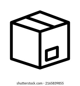 Parcel Icon Vector Symbol Design Illustration