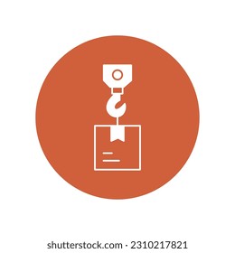 Parcel picking  Vector Icon with trendy background colors that can easily edit or modify

