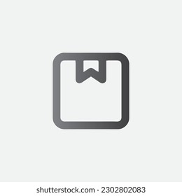 Vektorsymbol von Parcel Symbol