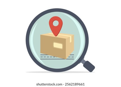 Parcel tracking service. Postal trace and track. Check delivery location path.