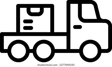 Ilustración de diseño de icono de vector de paquete