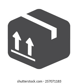Parcel vector image to be used in web applications, mobile applications and print media. 
