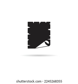 parchment and document scroll illustration
