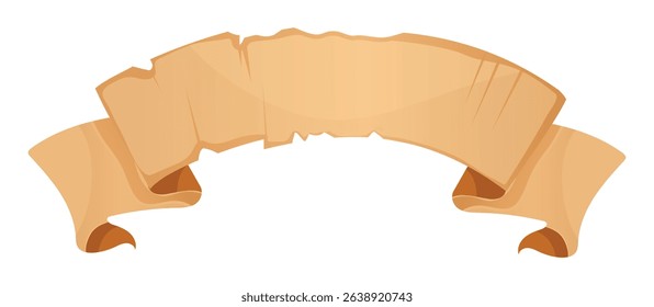 parchment paper scroll ribbon old vintage.