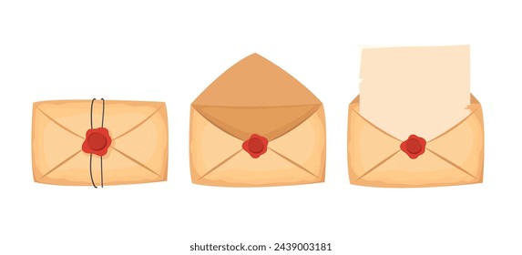 parchment paper vintage vector illustration