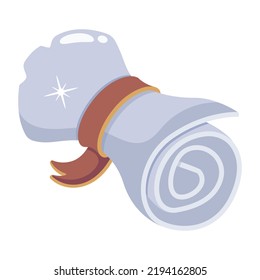 A parchment roll flat icon download