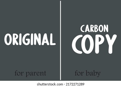 Parent and baby matching t shirt design