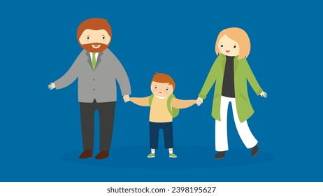 ilustración de vector primario y secundario