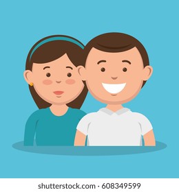 parent couple avatars characters
