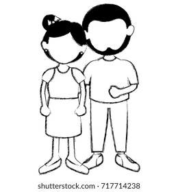 parent couple avatars characters