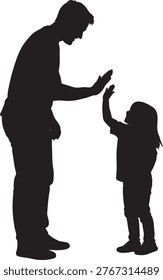 Parent and kid bonding moment a celebration of family connection. Ideal for father day campaigns.