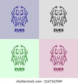 Parent logo in line style, Abstract logo vector