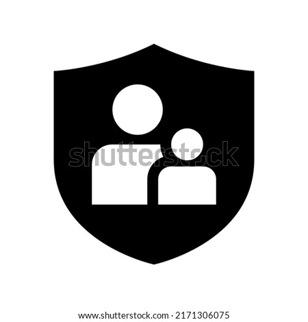Parental Control Icon Vector Symbol Design Illustration