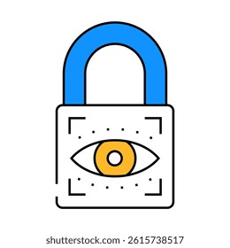 parental control product label caution line icon vector. parental control product label caution sign. isolated symbol illustration