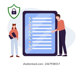 Parental control. Parental control software, parental advisory music, kids digital content metaphors. Vector isolated concept metaphor illustrations