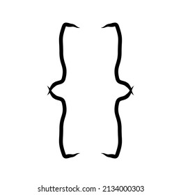 Parentheses Icon. Bracket, Curly, Brace, Punctuation Symbol - Vector illustration.