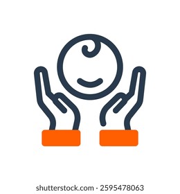 Parenthood for Mother's Day Vector Icon