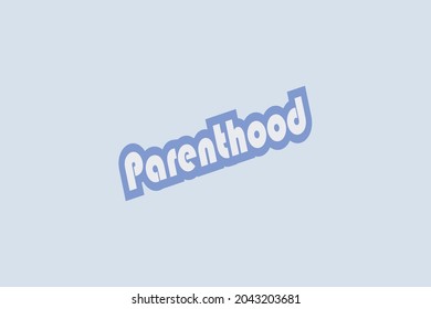 Ilustración vectorial de camisetas de tipografía de paternidad 