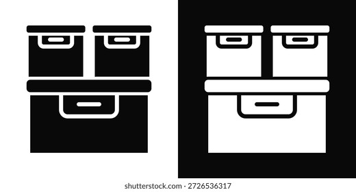Ícone De Criação De Pais Estilo De Plano De Fundo Branco E Preto