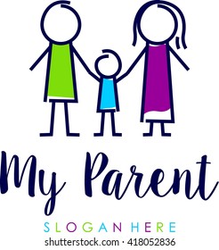Parenting Logo Template