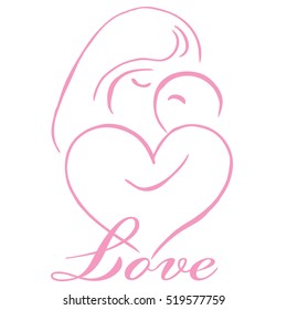 Parenting Logo Template Vector