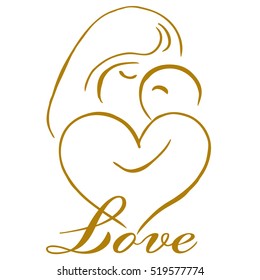Parenting Logo Template Vector