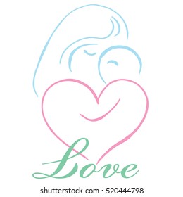 Parenting Logo Template Vector